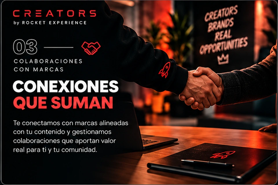 Colaboraciones con marcas para creadores de contenido