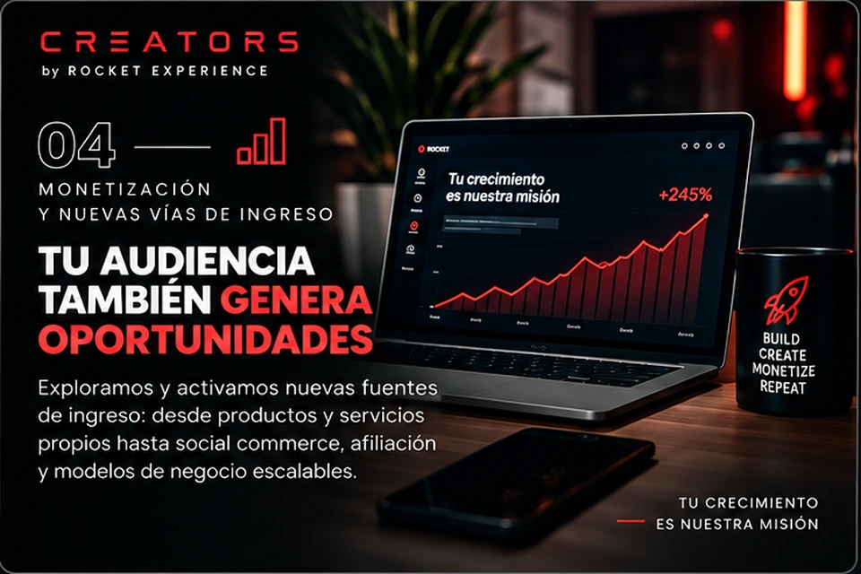 Monetización y nuevas vías de ingreso para creadores